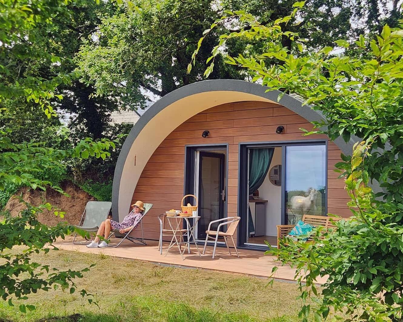 Gites & Tiny Houses Les Hauts De Toulvern Baden Habitación foto