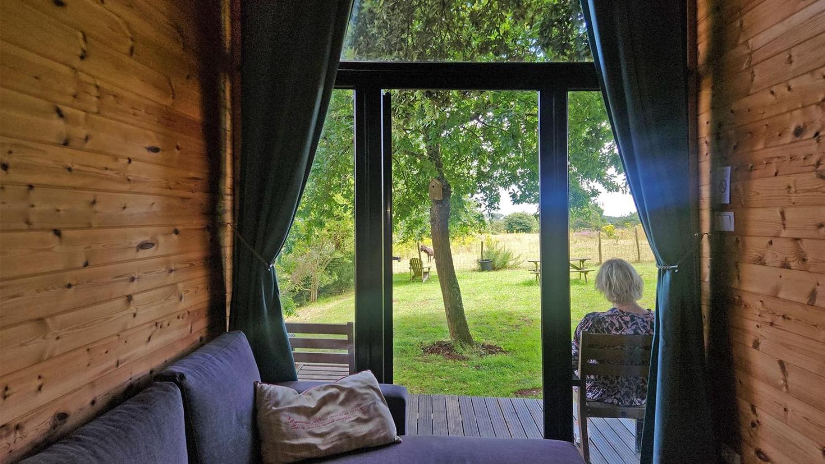 Gites & Tiny Houses Les Hauts De Toulvern Baden Habitación foto
